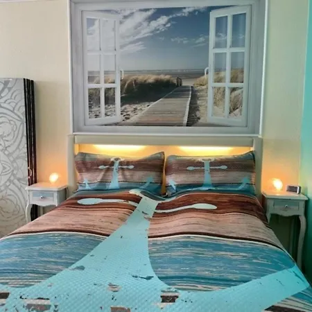 13-18, Sehr Strandnah, Im Herzen Westerlands, Westbalkon, 1 Zi アパート *