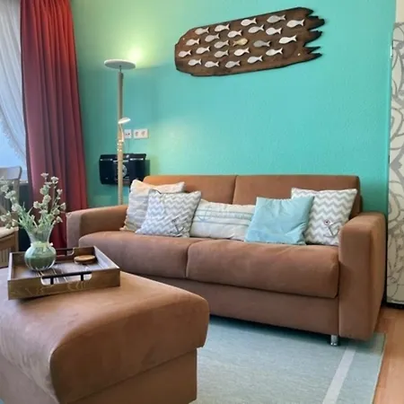 13-18, Sehr Strandnah, Im Herzen Westerlands, Westbalkon, 1 Zi Апартаменты